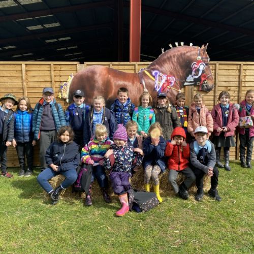 Class 2 Trip to the School Farm Fair April 2024